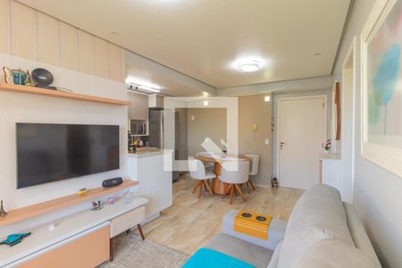 Sala de apartamento para alugar com 1 quarto, 60m² em Igara, Canoas