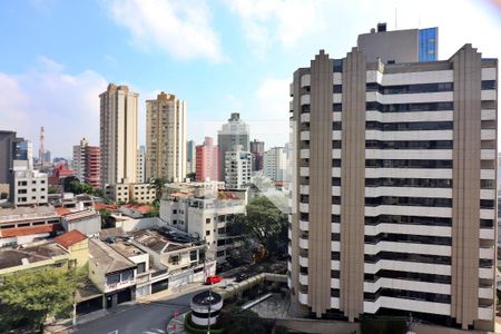 Sala Vista  de apartamento para alugar com 2 quartos, 55m² em Centro, São Bernardo do Campo