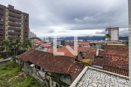 Vista da rua  de apartamento para alugar com 1 quarto, 55m² em Maracanã, Praia Grande