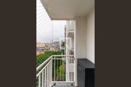 Varanda da Sala de apartamento à venda com 3 quartos, 59m² em Jardim Guairaca, São Paulo