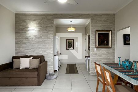 Sala de apartamento para alugar com 3 quartos, 140m² em Embaré, Santos