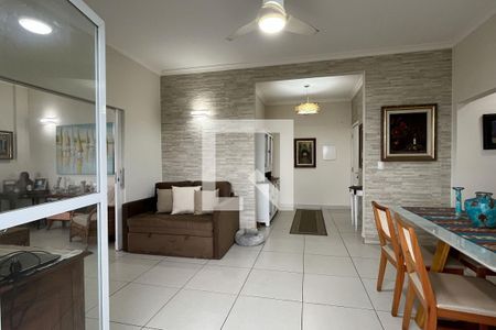 Sala de apartamento para alugar com 3 quartos, 140m² em Embaré, Santos