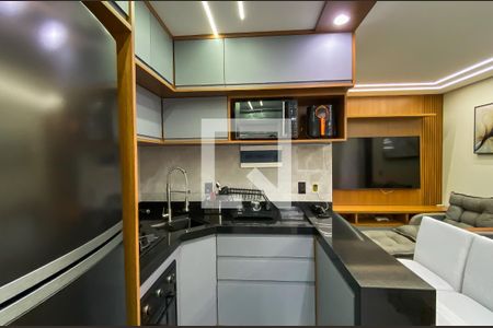 Cozinha  de apartamento à venda com 2 quartos, 47m² em Jardim Sao Francisco (zona Leste), São Paulo