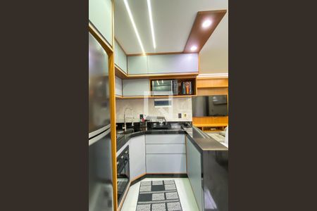 Cozinha  de apartamento à venda com 2 quartos, 47m² em Jardim Sao Francisco (zona Leste), São Paulo