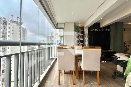 Varanda da Sala de apartamento para alugar com 2 quartos, 65m² em Vila Guarani, São Paulo