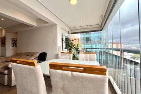 Varanda da Sala de apartamento para alugar com 2 quartos, 65m² em Vila Guarani, São Paulo