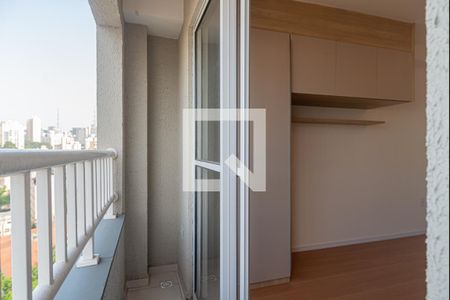 Varanda do Quarto de kitnet/studio para alugar com 1 quarto, 24m² em Bela Vista, São Paulo