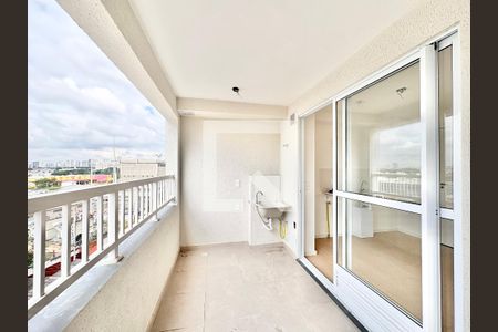 Varanda 1/ Área de Serviço de apartamento à venda com 1 quarto, 35m² em Vila Santa Delfina, São Paulo