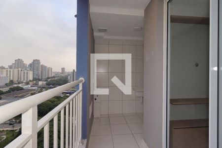 Sacada da Sala de apartamento para alugar com 2 quartos, 42m² em Jardim, Santo André
