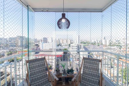 Varanda da Sala de apartamento à venda com 2 quartos, 49m² em Cambuci, São Paulo