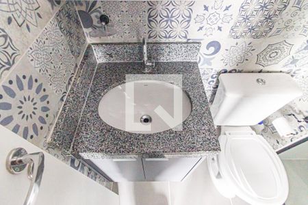 Banheiro de apartamento para alugar com 1 quarto, 27m² em Belenzinho, São Paulo