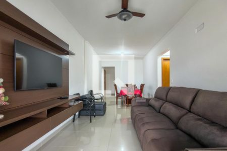 Sala de apartamento para alugar com 2 quartos, 84m² em Vila Caiçara, Praia Grande