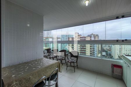 Sacada  de apartamento para alugar com 2 quartos, 84m² em Vila Caiçara, Praia Grande