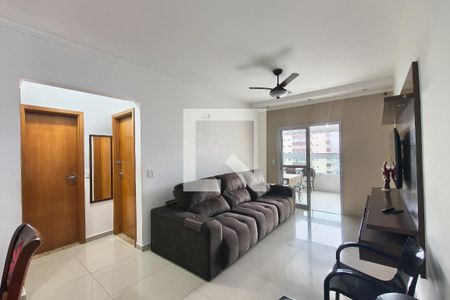 Sala de apartamento para alugar com 2 quartos, 84m² em Vila Caiçara, Praia Grande