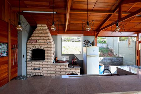 Área gourmet de casa para alugar com 3 quartos, 1000m² em Recreio Campestre Internacional Viracopos Iii, Indaiatuba