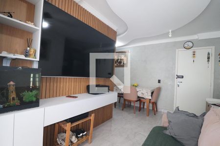 Sala de apartamento para alugar com 2 quartos, 54m² em Vila Eldizia, Santo André