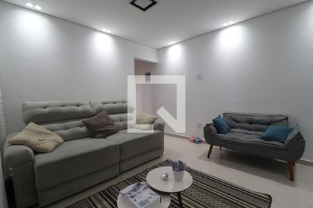 Sala de casa à venda com 1 quarto, 195m² em Vila Santo Alberto, Santo André