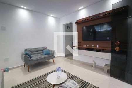 Sala de casa à venda com 1 quarto, 195m² em Vila Santo Alberto, Santo André