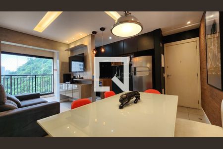 Sala de Jantar de apartamento para alugar com 2 quartos, 68m² em Marapé, Santos