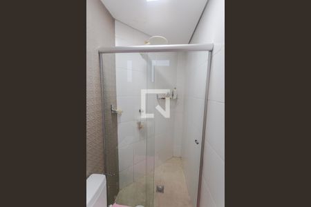 Banheiro da Suíte de apartamento à venda com 4 quartos, 126m² em Santa Tereza, Belo Horizonte