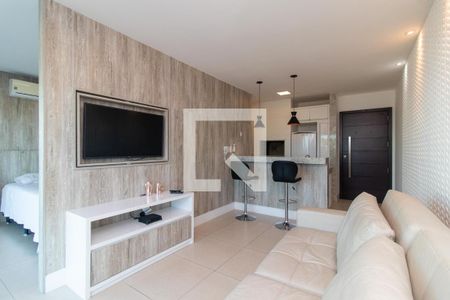 Sala de apartamento para alugar com 1 quarto, 42m² em Cristal, Porto Alegre
