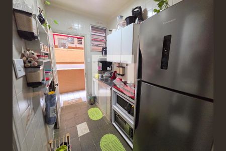 Cozinha de kitnet/studio para alugar com 1 quarto, 33m² em Jardim Imperador, Praia Grande