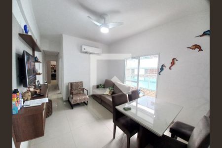 Sala de apartamento para alugar com 2 quartos, 79m² em Itararé, São Vicente