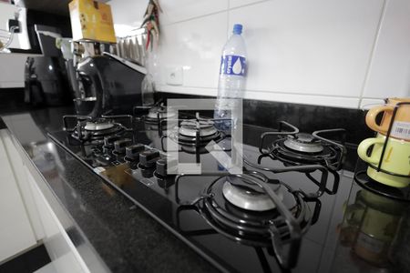 Cozinha de apartamento à venda com 3 quartos, 92m² em Parque Sao Vicente, Santo André
