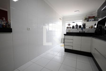 Cozinha de apartamento à venda com 3 quartos, 92m² em Parque Sao Vicente, Santo André