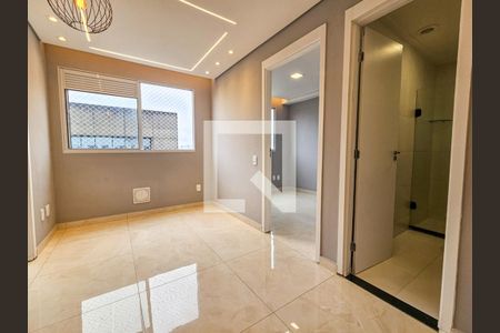 Sala/Cozinha de apartamento para alugar com 2 quartos, 32m² em Jardim Caravelas, São Paulo