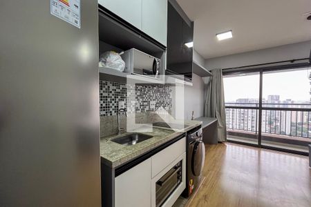 Cozinha de apartamento para alugar com 1 quarto, 28m² em Ipiranga, São Paulo