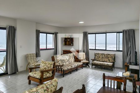 Sala de apartamento para alugar com 3 quartos, 165m² em Jardim Imperador, Praia Grande