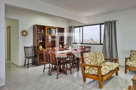 Sala de apartamento para alugar com 3 quartos, 165m² em Jardim Imperador, Praia Grande