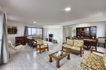 Sala de apartamento para alugar com 3 quartos, 165m² em Jardim Imperador, Praia Grande