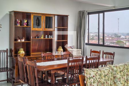 Sala de apartamento para alugar com 3 quartos, 165m² em Jardim Imperador, Praia Grande