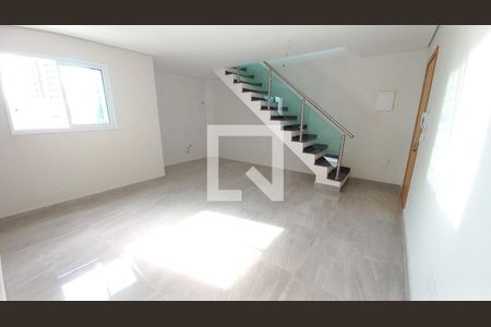 Sala de apartamento para alugar com 2 quartos, 113m² em Vila Valparaíso, Santo André