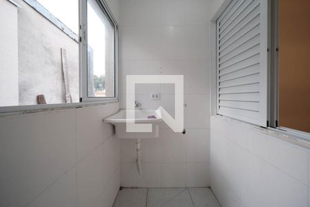 Sala/Cozinha de apartamento para alugar com 3 quartos, 55m² em Vila Guilhermina, São Paulo
