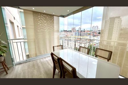 Varanda da Sala de apartamento à venda com 2 quartos, 62m² em Macedo, Guarulhos