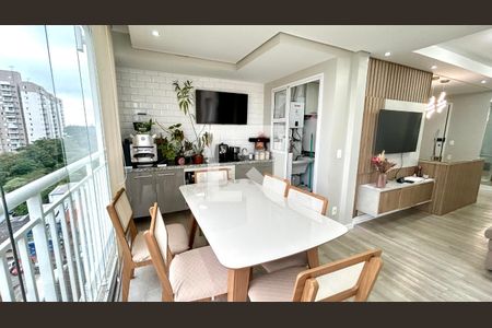 Varanda da Sala de apartamento à venda com 2 quartos, 62m² em Macedo, Guarulhos