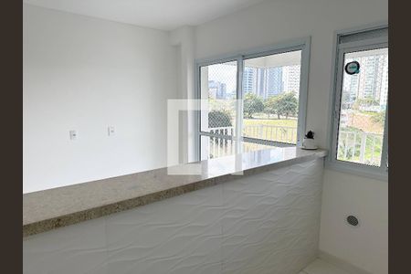 Vista Cozinha de apartamento para alugar com 1 quarto, 52m² em Alphaville Empresarial, Barueri