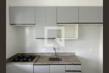 Cozinha de apartamento para alugar com 1 quarto, 52m² em Alphaville Empresarial, Barueri