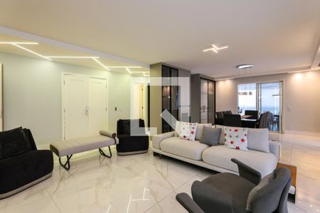 Sala de apartamento para alugar com 4 quartos, 261m² em Vila Andrade, São Paulo