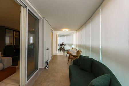 Varanda da Sala de apartamento para alugar com 4 quartos, 261m² em Vila Andrade, São Paulo