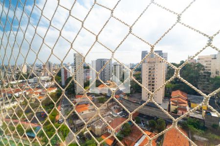 Vista da Sacada da Sala de apartamento à venda com 3 quartos, 98m² em Vila Campestre, São Paulo