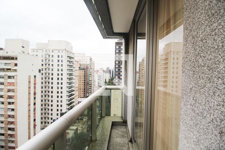 Varanda de apartamento para alugar com 1 quarto, 60m² em Itaim Bibi, São Paulo