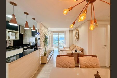Sala de apartamento para alugar com 2 quartos, 68m² em Jardim Dom Bosco, São Paulo