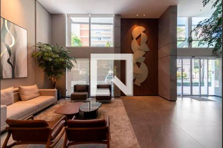 Hall de apartamento para alugar com 1 quarto, 57m² em Itaim Bibi, São Paulo