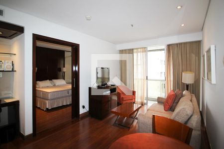 Sala de apartamento para alugar com 1 quarto, 57m² em Itaim Bibi, São Paulo