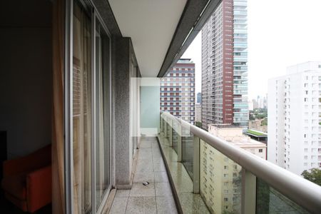 Varanda de apartamento para alugar com 1 quarto, 57m² em Itaim Bibi, São Paulo
