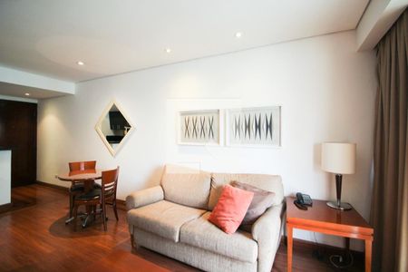 Sala de apartamento para alugar com 1 quarto, 60m² em Itaim Bibi, São Paulo